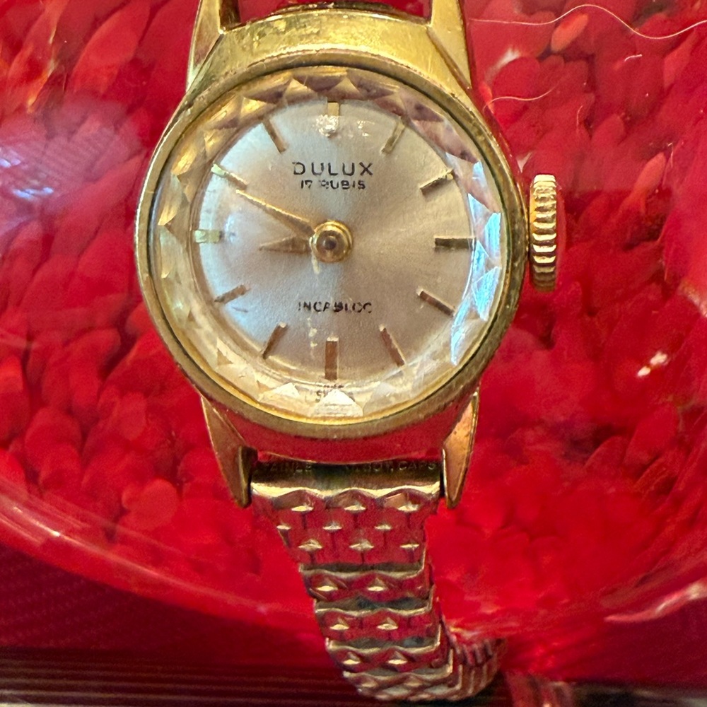 Women's Gold and Silver Watch